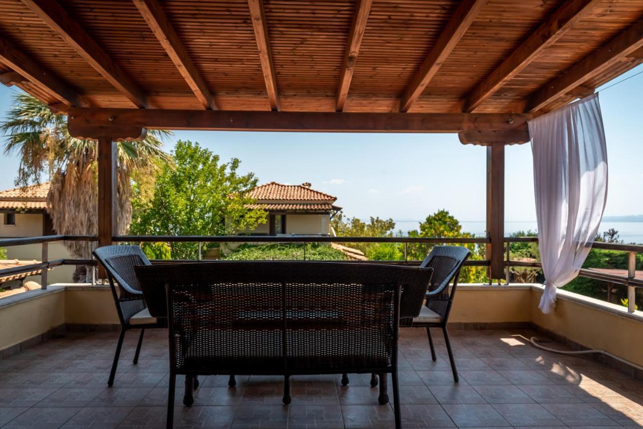 Blue Thea Luxury Villa In Afitos Εξωτερικό φωτογραφία