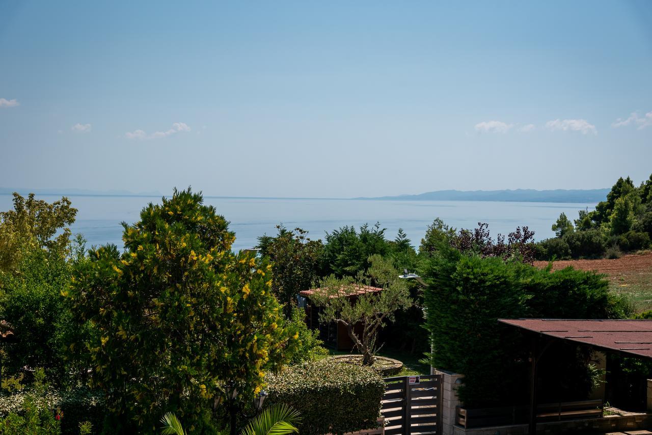 Blue Thea Luxury Villa In Afitos Εξωτερικό φωτογραφία
